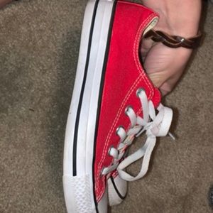 Red converse classics